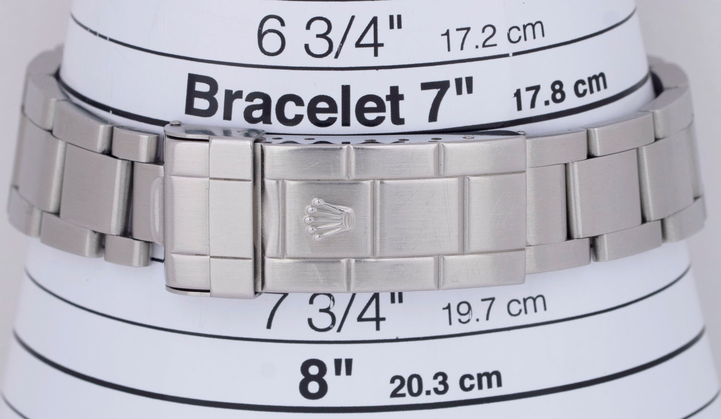 UNPOLISHED 2004 Rolex Submariner Date PAPERS 40mm NO-HOLES 16610 SEL Watch B+P