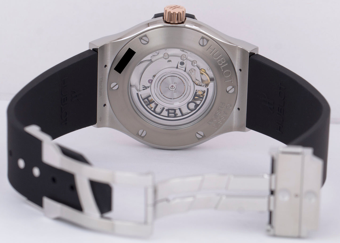 NEW Hublot Classic Fusion Titanium King PAPERS Rose Gold 42mm 542.NO.1181.RX B+P