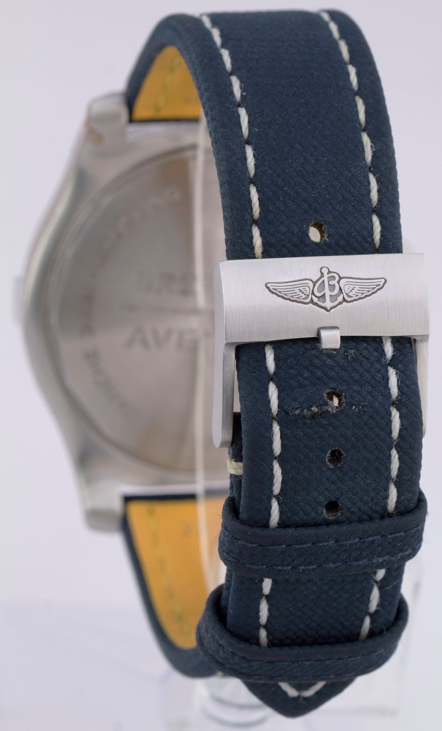 MINT Breitling Avenger 45 Blue GMT Steel 45mm Date Automatic Watch A32395 BOX