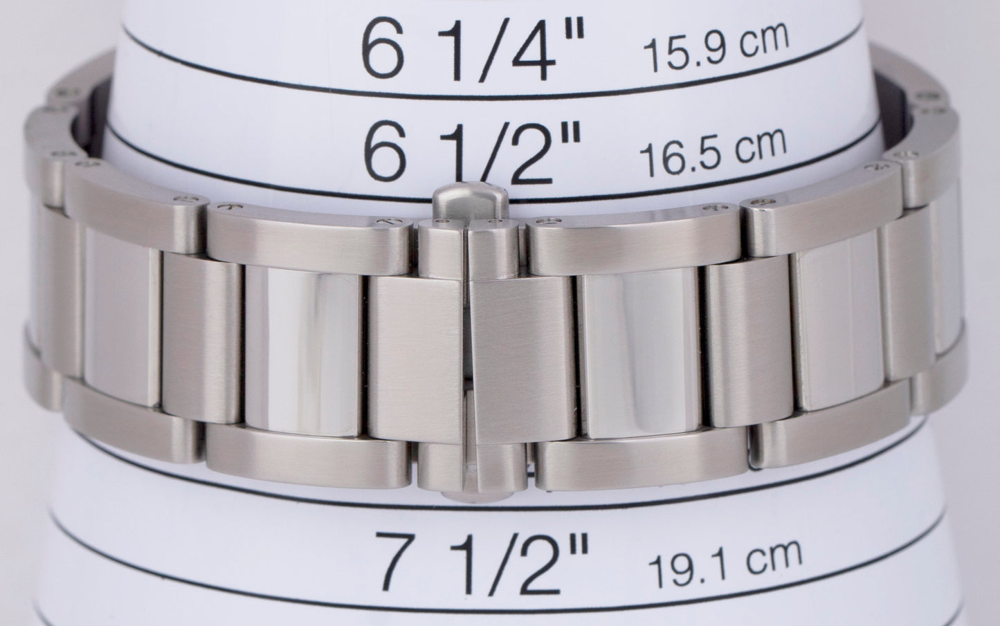 MINT Men's Cartier Calibre White Roman 42mm Stainless Date Watch 3389 / W7100015