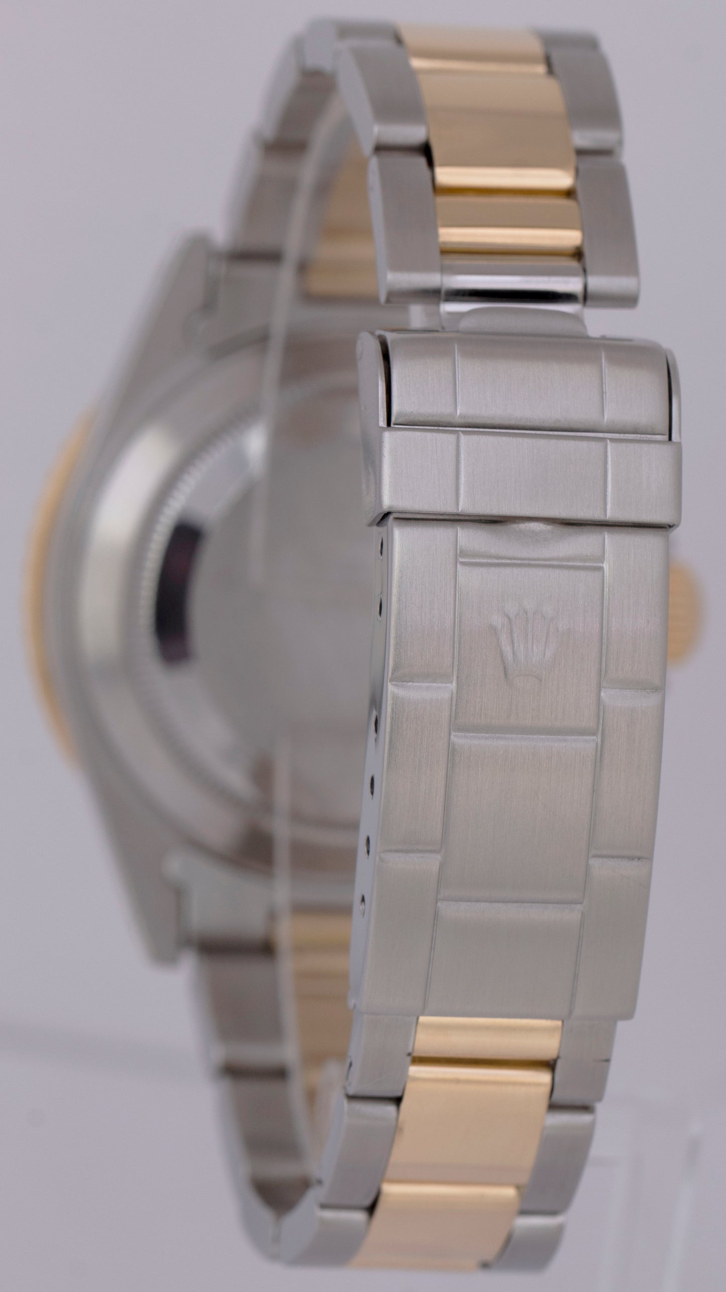 1999 Rolex Submariner Date PAPERS Two-Tone 18K Gold Black 40mm 16613 Watch B+P