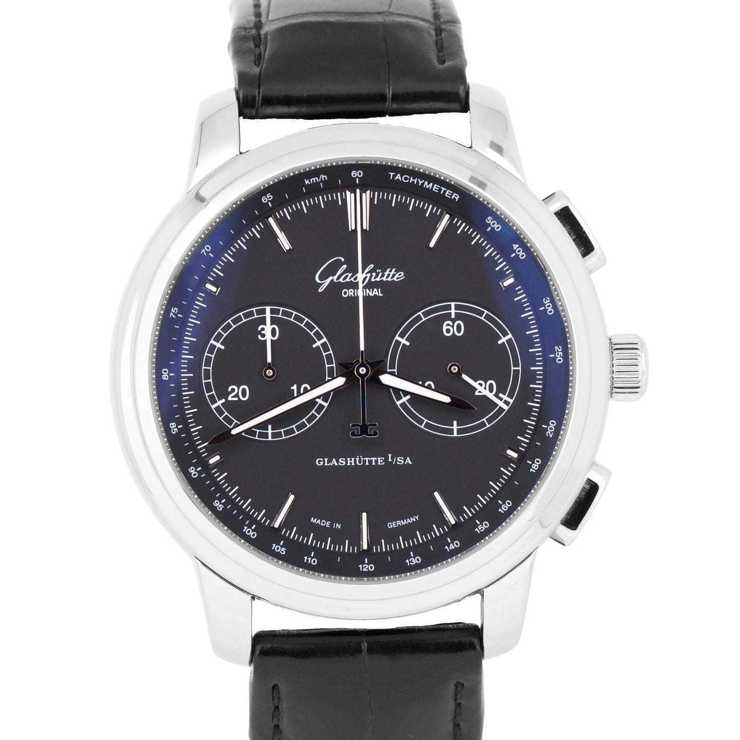 MINT PAPERS Glashutte Original Senator XL 44mm Automatic 39-34-20-42-04 BOX