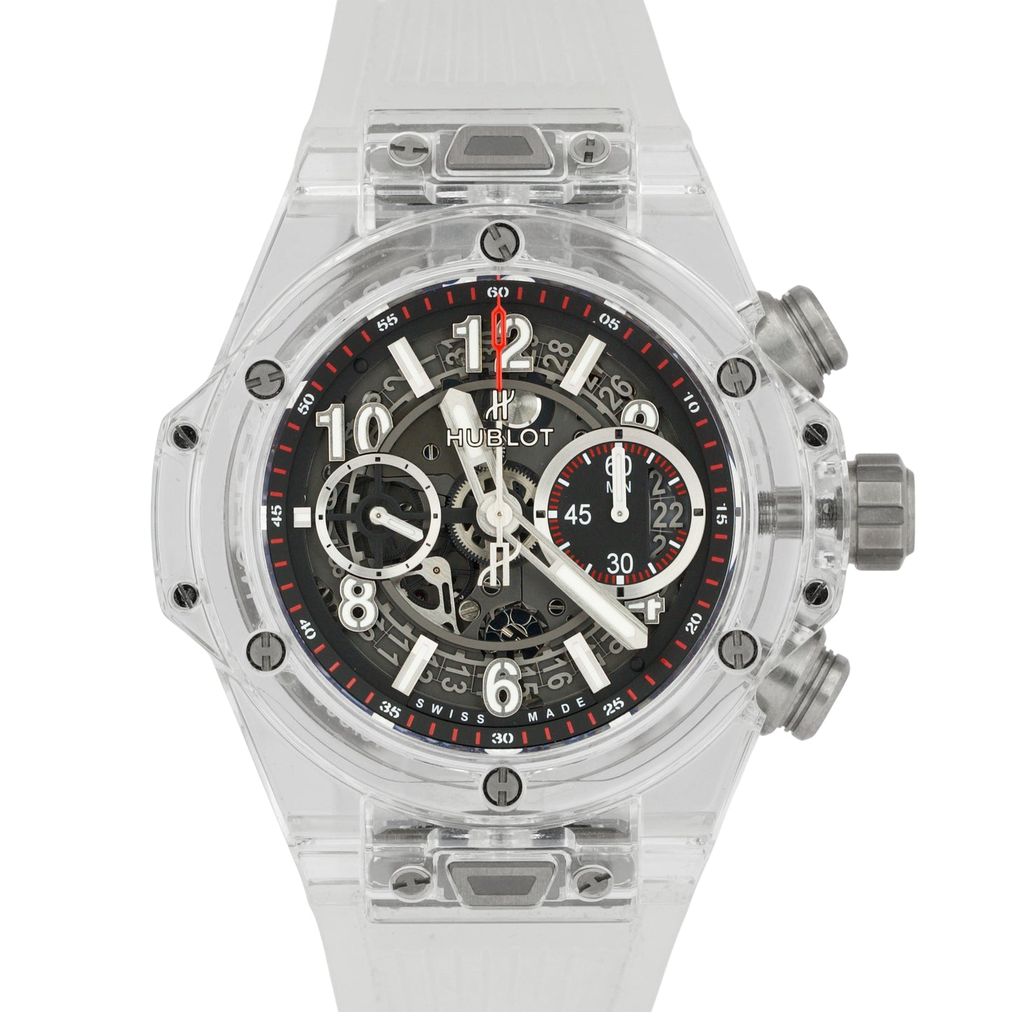 PAPERS Hublot Big Bang Unico Magic SAPPHIRE SKELETON 45mm 411.JX.1170.RX BOX