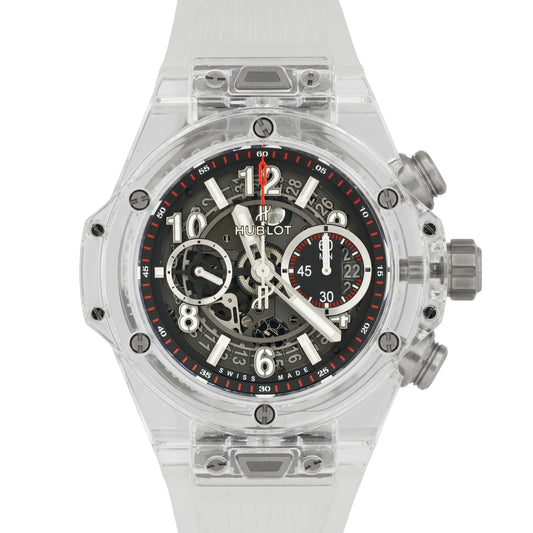 PAPERS Hublot Big Bang Unico Magic SAPPHIRE SKELETON 45mm 411.JX.1170.RX BOX