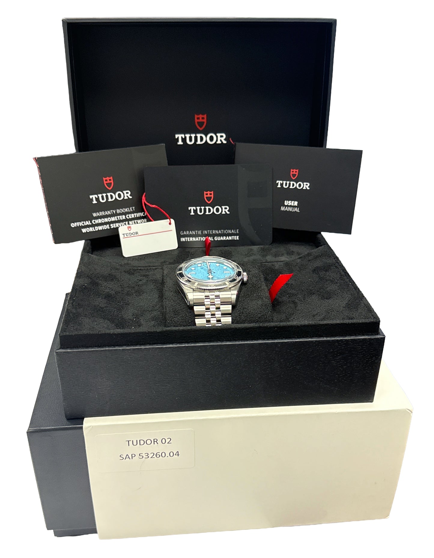NEW 2025 PAPERS Tudor Black Bay 54 LAGOON BLUE Steel JUBILEE 37mm 79000 BOX