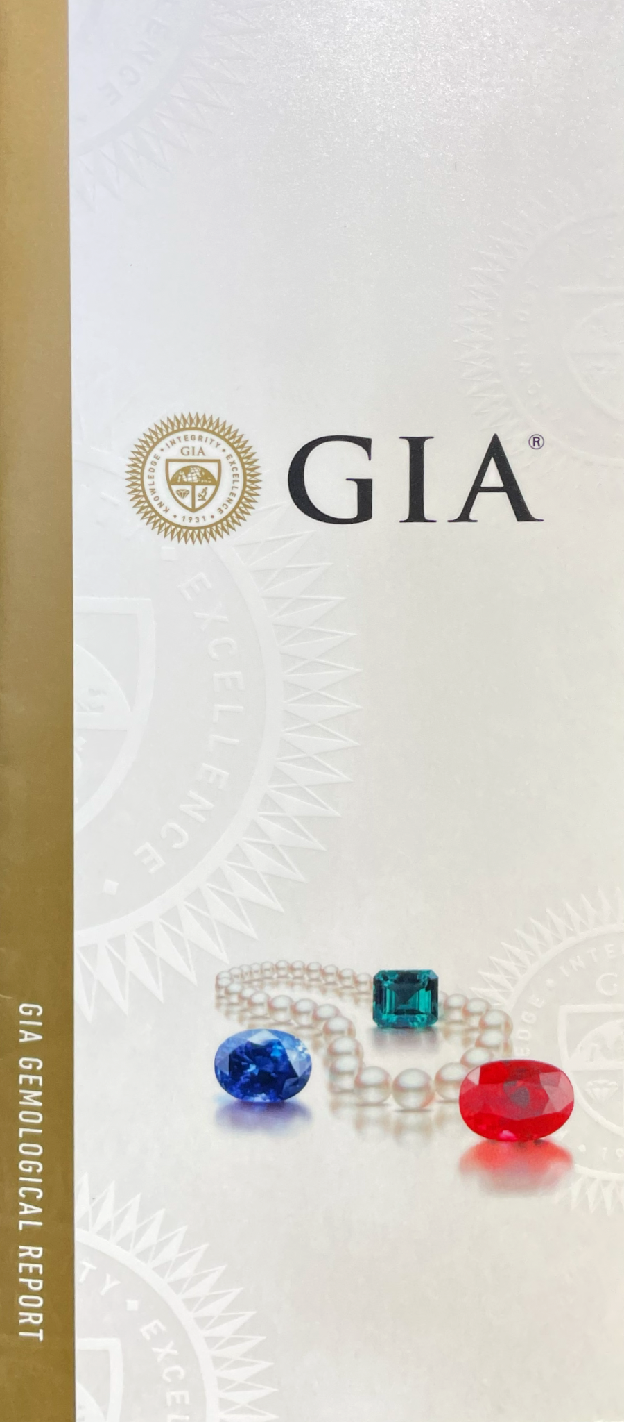 GIA Color-Changing Sapphire Engagement Ring 14k Yellow Gold | Lab-Created Stone