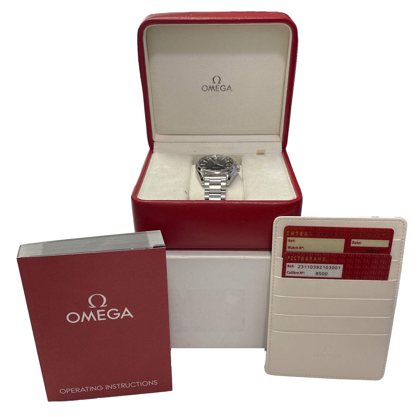 Omega Seamaster Aqua Terra BLUE Stainless Steel 38.5mm 231.10.39.21.03.001 BOX