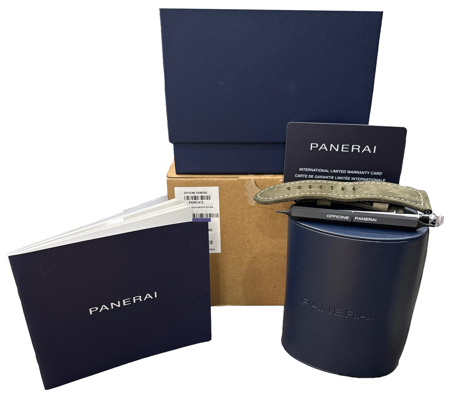 MINT 2023 PAPERS Panerai Luminor Navy Seals BRUNITO STEEL 44mm PAM01412 BOX