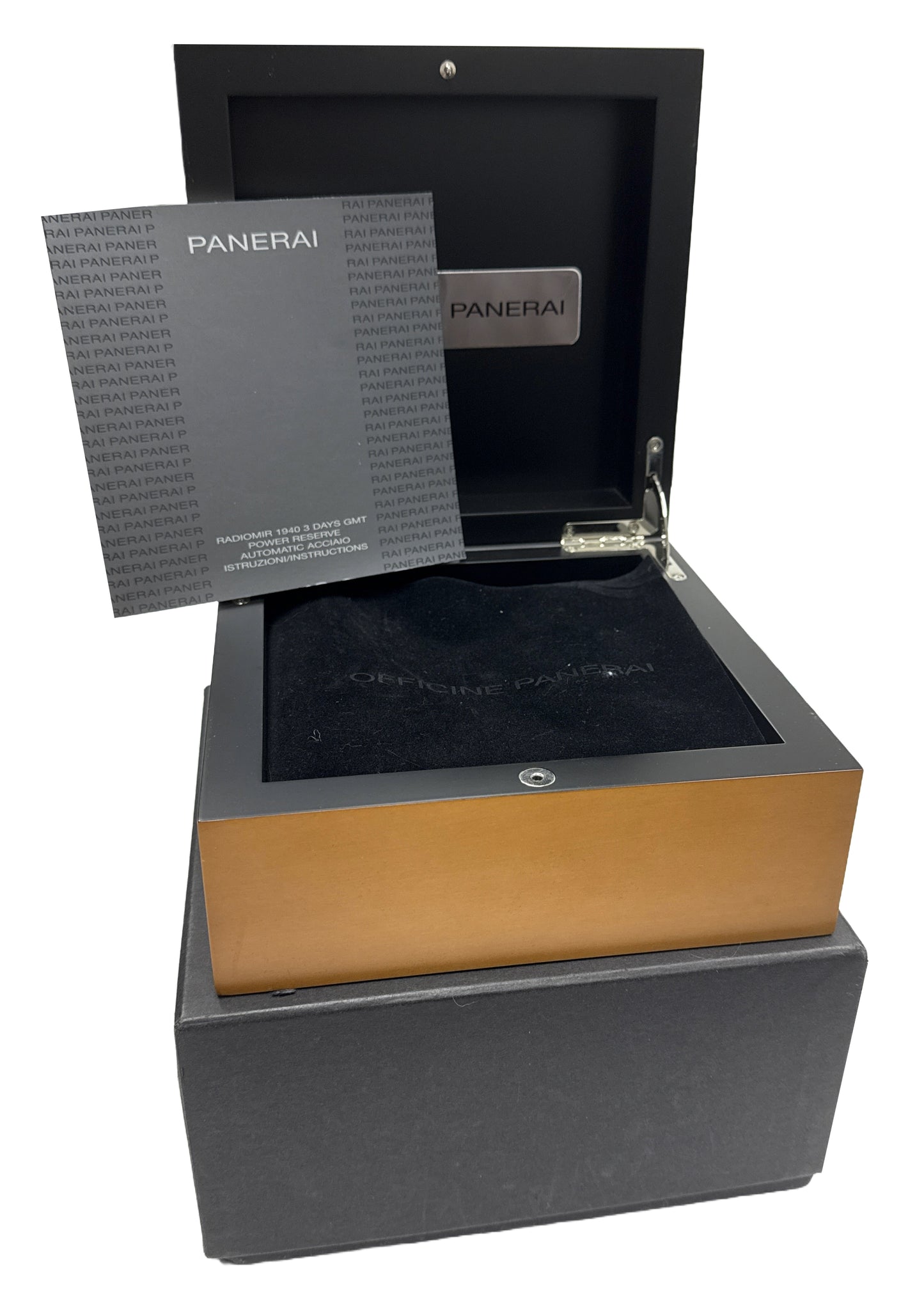 Panerai Radiomir PAM995 GREEN Black Leather 45mm Automatic Watch PAM00995 BOX