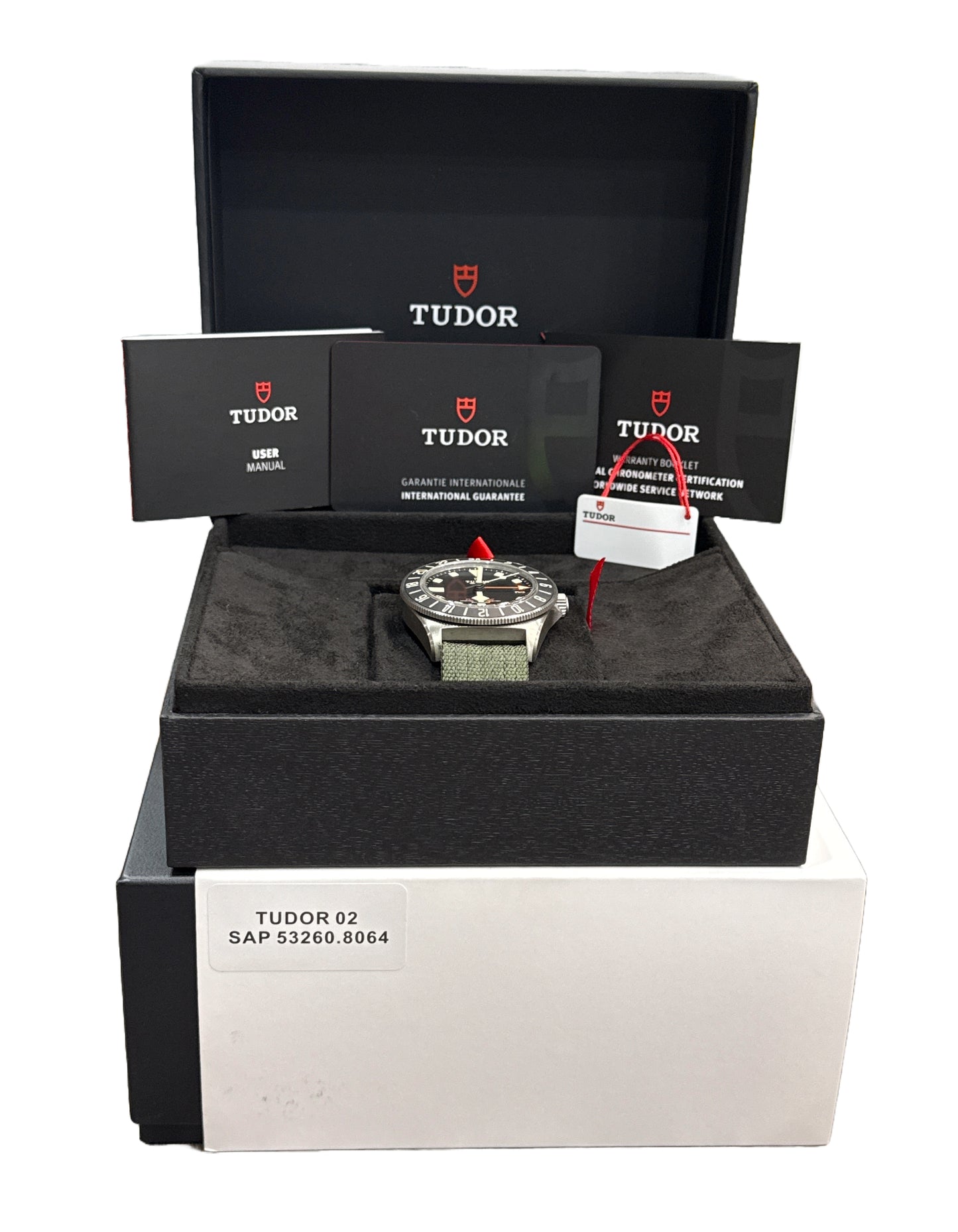 MINT 2024 PAPERS Tudor Pelagos FXD GMT Black Titanium Watch 2542G247NU 42mm BOX