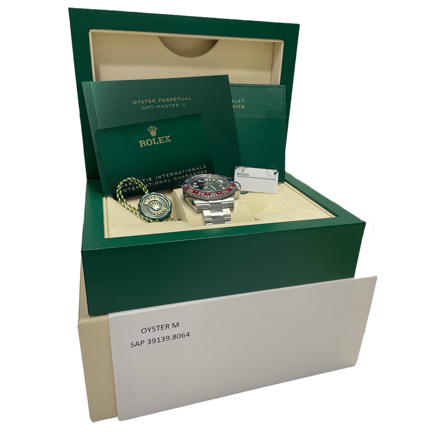 MINT 2023 Rolex GMT-Master II Ceramic PEPSI Blue Red 40mm PAPERS 126710 BLRO B+P
