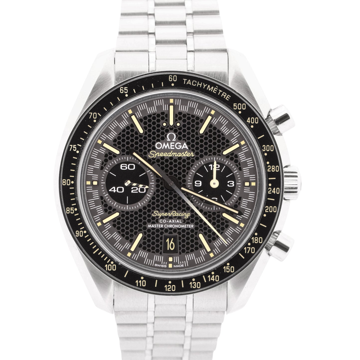 UNWORN PAPERS Omega Speedmaster SUPER RACING 44.25mm 329.30.44.51.01.003 BOX