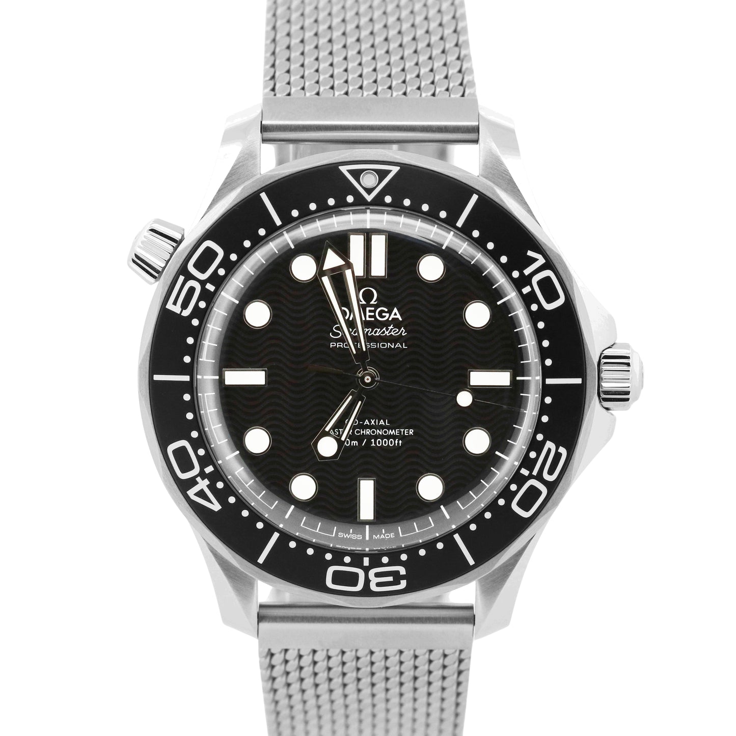 NEW APRIL 2025 Omega Seamaster Diver 300M 42mm BLACK 210.30.42.20.01.010 BOX