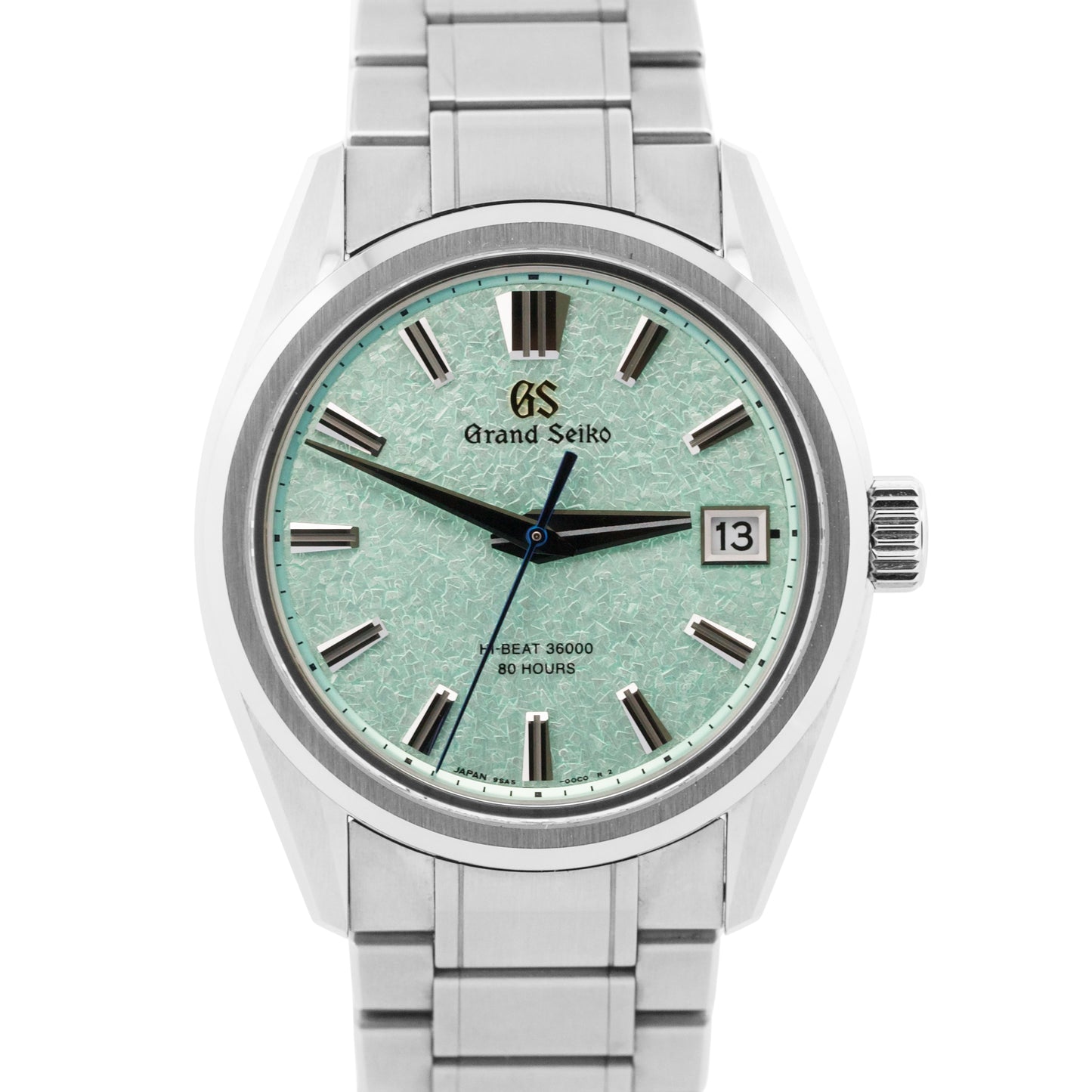 NEW PAPERS Grand Seiko Evolution 9 GENBI VALLEY Steel GREEN 40mm SLGH021 BOX