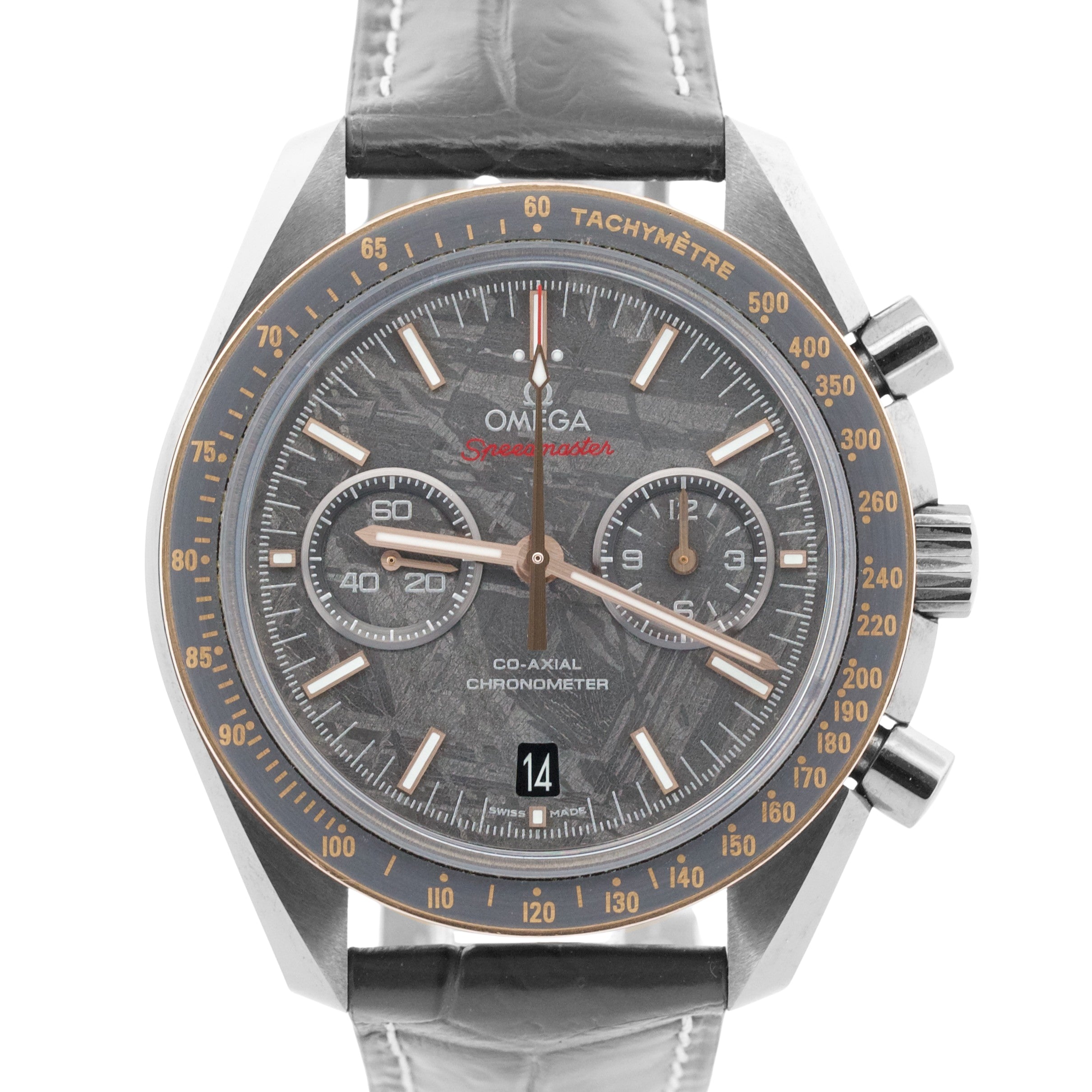2021 Omega Speedmaster 311.63.44.51.99.001 Meteorite Grey Side Of
