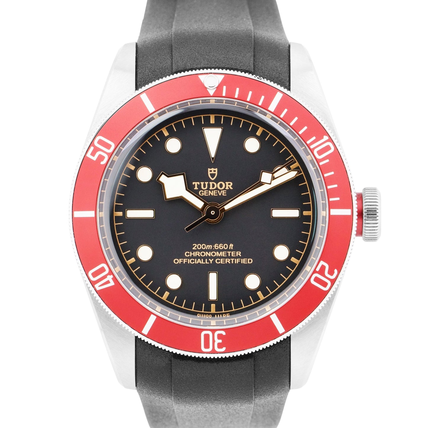 2022 Tudor Black Bay Heritage 79230 R Stainless Steel Red 41mm PAPERS Watch B+P