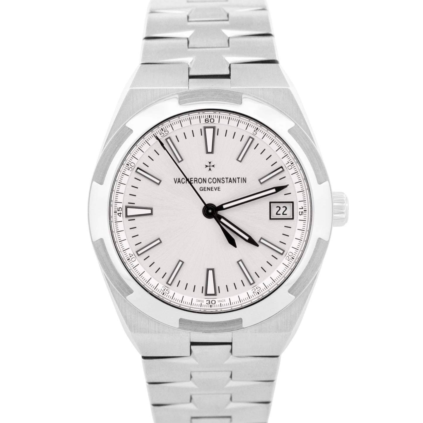 PAPERS Vacheron Constantin Overseas Steel SILVER 41mm 4500V/110A-B126 BOX