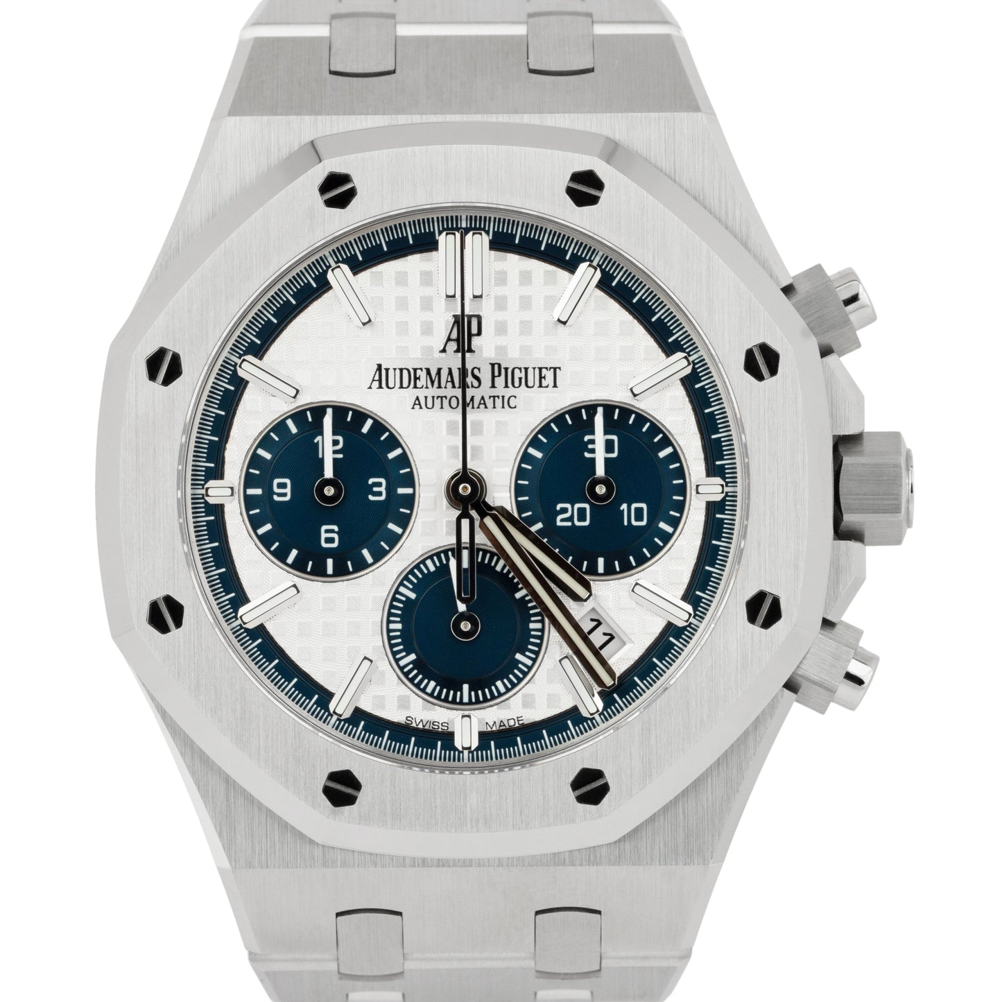 UNPOLISHED PAPERS Audemars Piguet AP Royal Oak Chronograph 38 26315ST Watch BOX