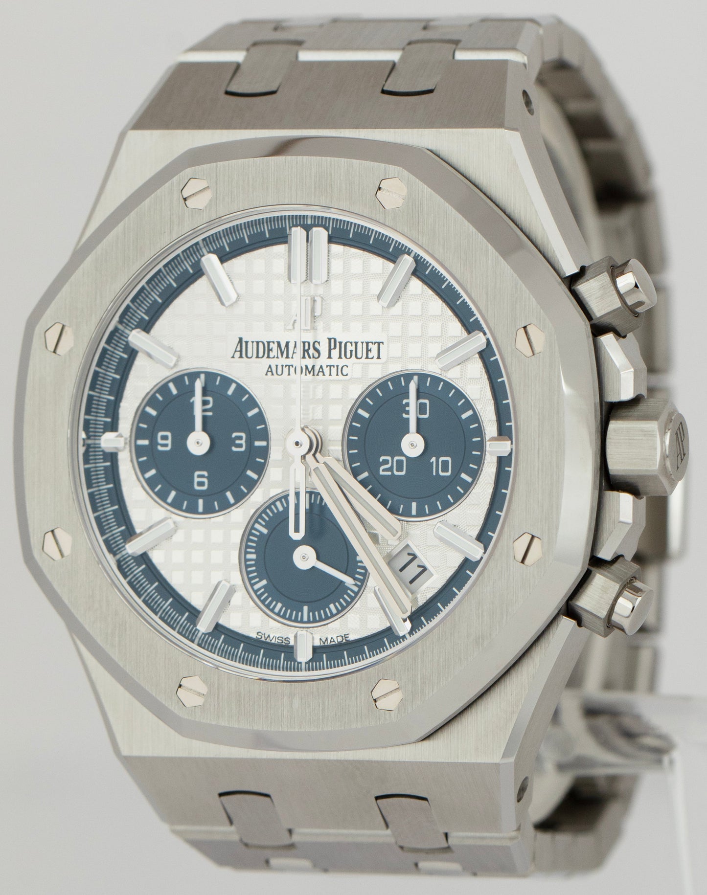 UNPOLISHED PAPERS Audemars Piguet AP Royal Oak Chronograph 38 26315ST Watch BOX