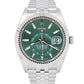 BRAND NEW 2023 PAPERS Rolex Sky-Dweller MINT GREEN 42mm Jubilee Watch 336934 B+P