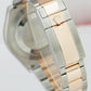 MINT Rolex Yacht-Master Two-Tone 18K Rose Gold Steel Black 40mm 126621 Watch