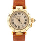 Cartier Pasha GUILLOCHE ROMAN 18K Yellow Gold Leather 38mm 1035 W3004856 Watch