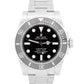2017 PAPERS Rolex Submariner No-Date 40mm BLACK Ceramic Steel 114060 LN BOX