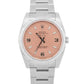 NEW STICKERED 2024 Rolex Oyster Perpetual SALMON Pink Stainless 34mm 114210 BOX