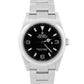 Rolex Explorer 114270 Black 36mm 3-6-9 Stainless Steel No-Holes Oyster Watch