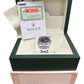 Unpolished 2002 Rolex Explorer 114270 Black 36mm 3-6-9 Oyster Steel Box Papers