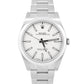 PAPERS Rolex Oyster Perpetual 39mm WHITE Stainless Steel Oyster 114300 Watch BOX