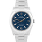 2017 PAPERS Rolex Oyster Perpetual 36mm BLUE 3-6-9 Stainless Steel 116000 BOX