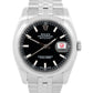 Rolex DateJust 36 BLACK Stainless Steel JUBILEE 36mm Smooth RED ROULETTE 116200