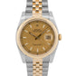 Rolex DateJust 116233 Champagne Two-Tone 18K Gold Steel Jubilee 36mm Watch