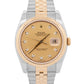MINT PAPERS Rolex DateJust 36mm CHAMPAGNE DIAMOND 18K Gold JUBILEE 116233 BOX