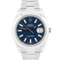 2016 PAPERS Rolex DateJust II 41mm BLUE Stainless Steel OYSTER 116300 Watch BOX