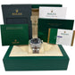PAPERS Rolex DateJust II 41mm BLUE Stainless Steel OYSTER Smooth 116300 BOX