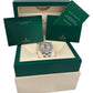 Rolex DateJust II 41mm SILVER Stainless Steel DIAMOND BEZEL Oyster 116300 BOX