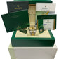 2016 PAPERS Rolex Datejust II CHAMPAGNE DIAMOND Steel 18K OYSTER 41mm 116333 BOX