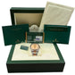 2010 Rolex Datejust II 116333 Champagne 18K Gold Steel Oyster 41mm Box Papers