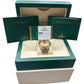2018 PAPERS Rolex Datejust II CHAMPAGNE DIAMOND 18K Gold Steel 41mm 116333 BOX