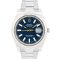 2013 PAPERS Rolex DateJust II BLUE 41mm Fluted 18K Gold Steel OYSTER 116334 BOX