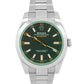 Rolex Milgauss BLACK Orange Stainless Steel 40mm Smooth Oyster 116400 GV BOX