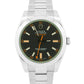 Rolex Milgauss BLACK Green Stainless Steel 40mm OYSTER Automatic 116400 GV Watch