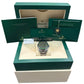 New Stickered 2021 Rolex Milgauss 116400 GV Black Green 40mm Steel Box Papers