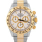 Rolex Daytona Cosmograph 116503 White Two-Tone 18K Yellow Gold Stainless Steel