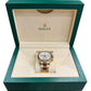 Rolex Daytona Cosmograph WHITE 40mm 18K Yellow Gold Oyster 116508 Watch BOX
