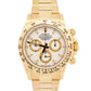 Rolex Daytona Cosmograph WHITE 40mm 18K Yellow Gold Oyster 116508 Watch BOX