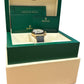 2021 NEW PAPERS Rolex Daytona 18K Gold WHITE Oysterflex 116518 Watch BOX