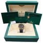 2021 PAPERS Rolex Daytona BLACK DIAMOND 18K Gold Rubber Oysterflex 116518 LN BOX